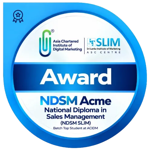 National Diploma in Sales Management (NDSM)